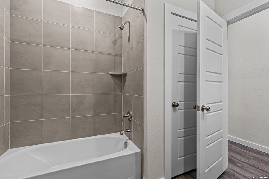 Furnished interior view inside a new home in Park Place, New Braunfels (Image 9).