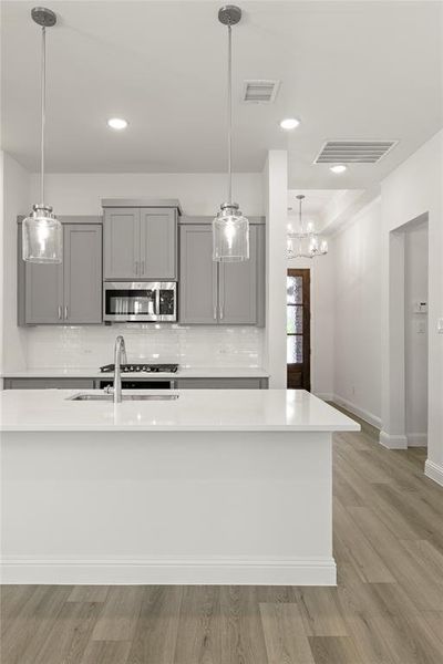 Furnished interior view inside a new home in Walden Pond, Forney (Image 12).
