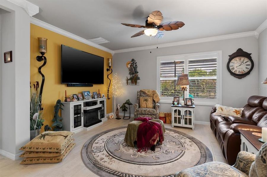 Furnished interior view inside a new home in Burnt Store Village, Punta Gorda (Image 8).