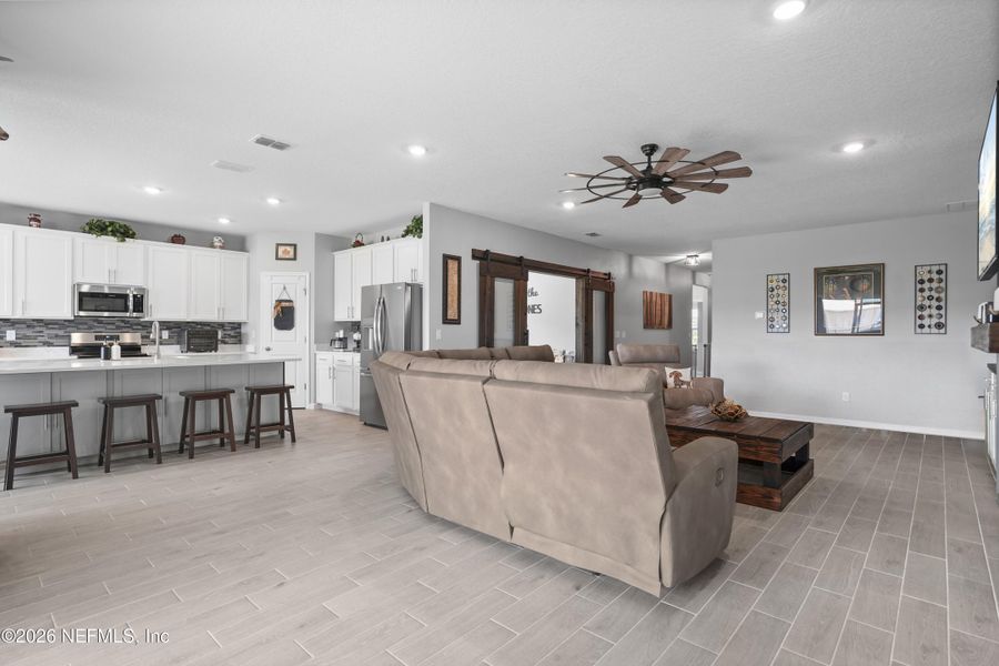 Furnished interior view inside a new home in Granary Park, Green Cove Springs (Image 14).