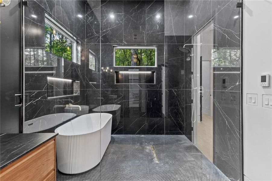 Furnished interior view inside a new home in , Winder (Image 49).