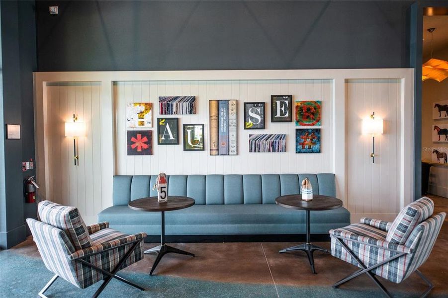 Furnished interior view inside a new home in LakeHouse Cove at Waterside, Sarasota (Image 31). Furnished interior view inside a new home in LakeHouse Cove at Waterside, Sarasota (Image 31).