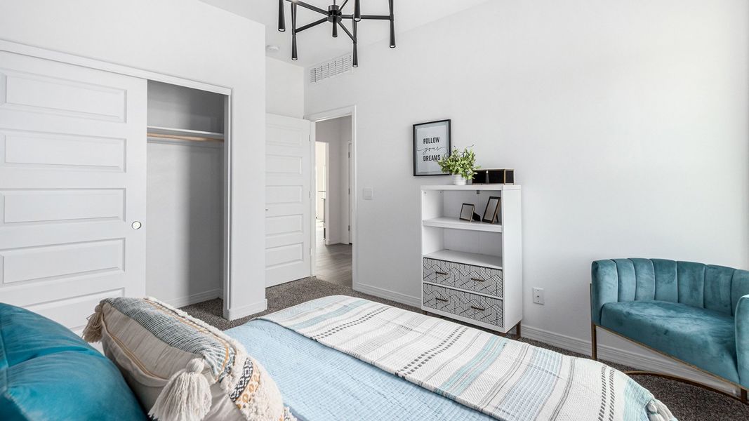 Furnished interior view inside a new home in Barnett Village, Marana (Image 40).