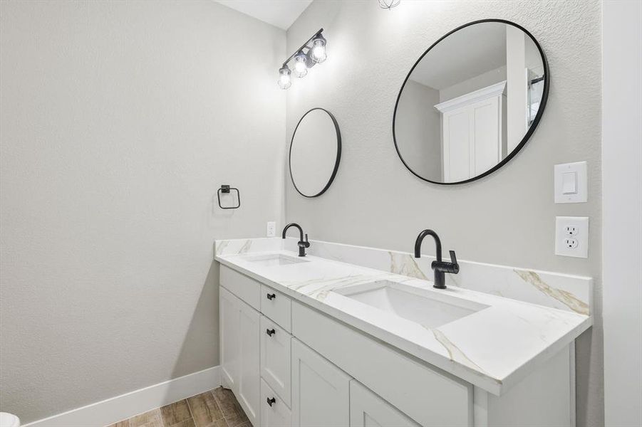 Furnished interior view inside a new home in , Gun Barrel City (Image 6).