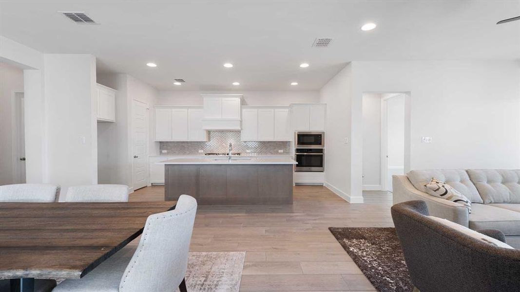 Furnished interior view inside a new home in , Forney (Image 12).
