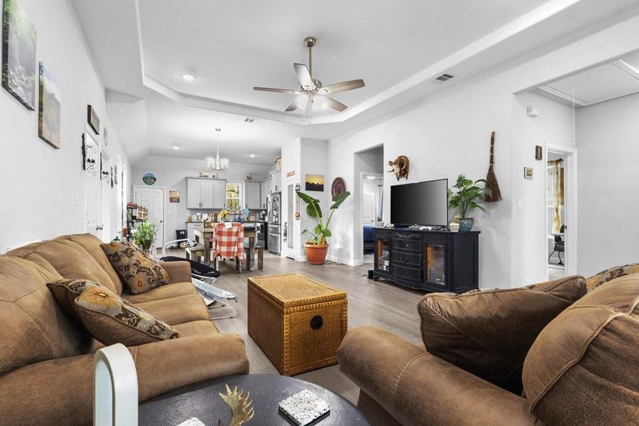 Furnished interior view inside a new home in , Mabank (Image 7).