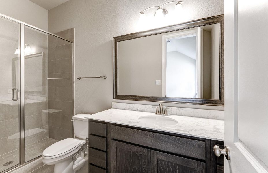 Furnished interior view inside a new home in Audubon 60', Magnolia (Image 12). Furnished interior view inside a new home in Audubon 60', Magnolia (Image 12).