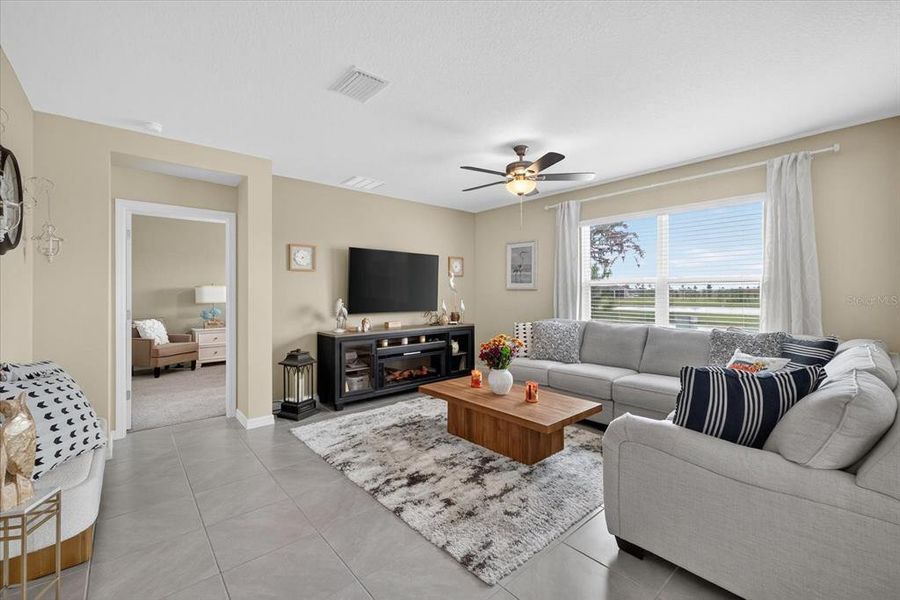Furnished interior view inside a new home in , San Antonio (Image 34). Furnished interior view inside a new home in , San Antonio (Image 34).