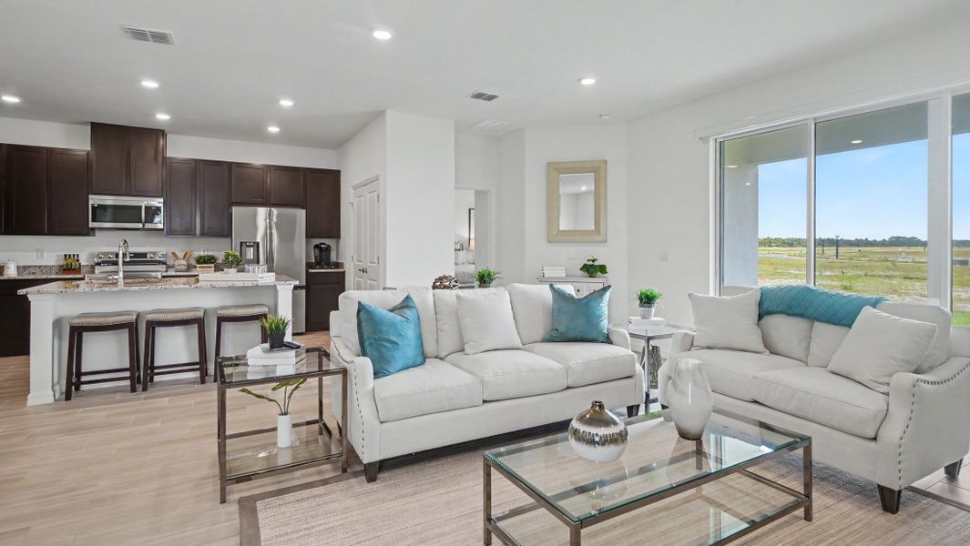Representative furnished interior of a home built from the Sheffield by Maronda Homes in Palm Coast, Palm Coast (Image 20).