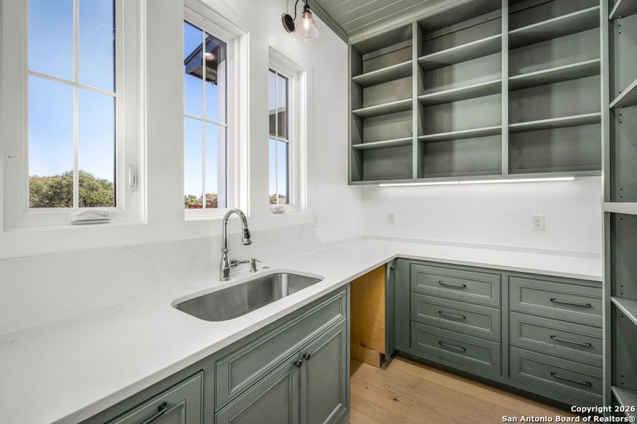 Furnished interior view inside a new home in , New Braunfels (Image 9).