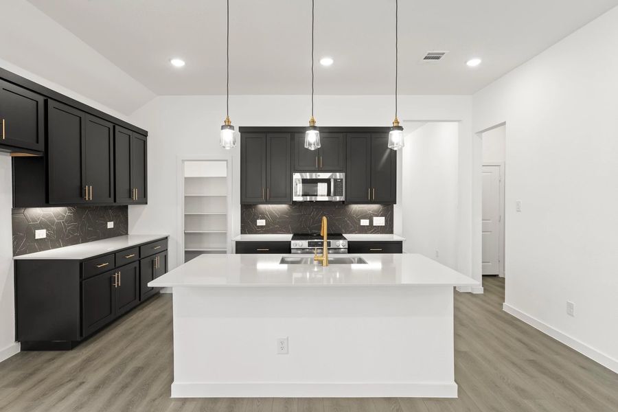 Kitchen Representative Photo featuring the Noir Collection