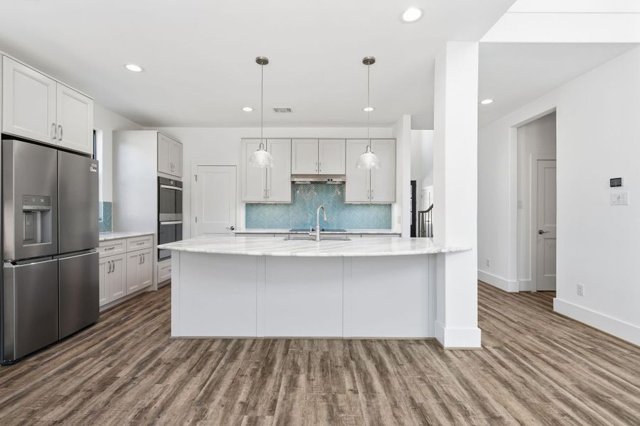 Furnished interior view inside a new home in , Montgomery (Image 7). Furnished interior view inside a new home in , Montgomery (Image 7).