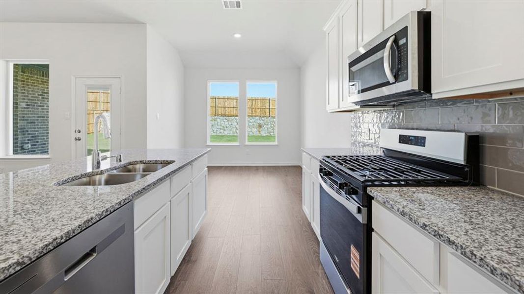 Furnished interior view inside a new home in Morning Ridge, Princeton (Image 10).