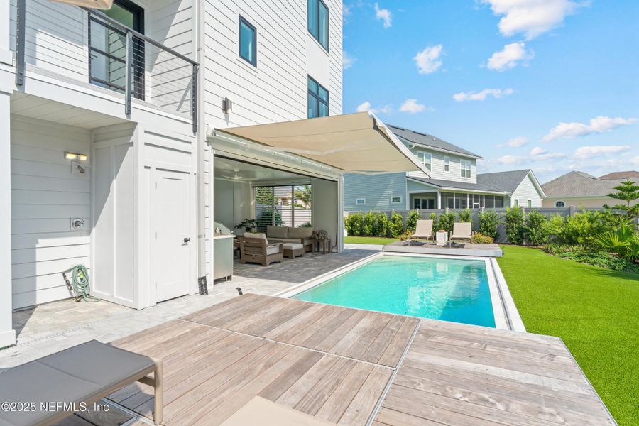 Front exterior of a new home in , Ponte Vedra Beach, FL, highlighting curb appeal (Image 25).