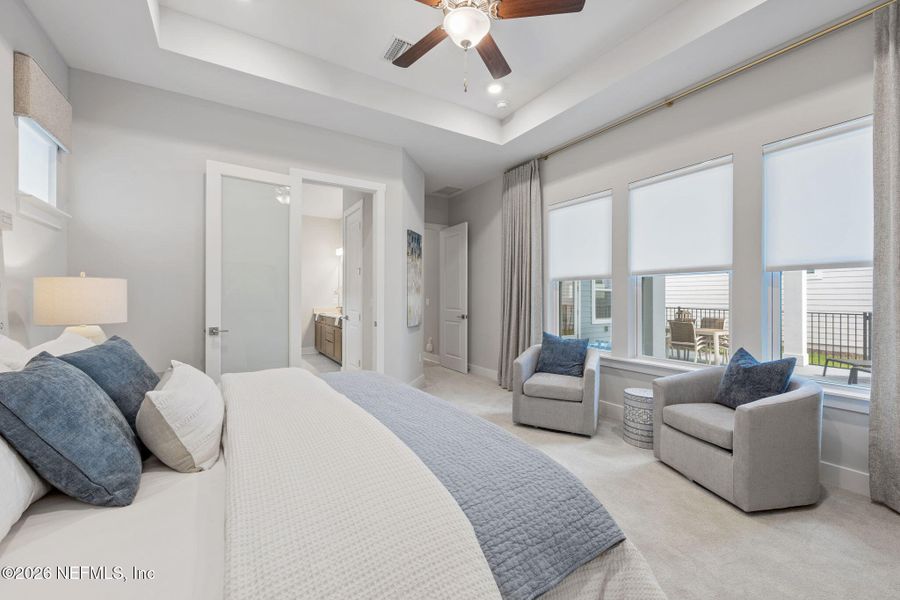 Furnished interior view inside a new home in , Ponte Vedra (Image 15). Furnished interior view inside a new home in , Ponte Vedra (Image 15).