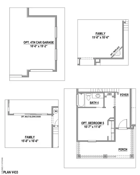 Plan V433 BL Options 1
