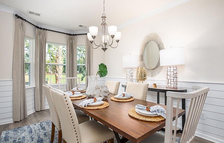 Furnished interior view inside a new home in Cypress Preserve, Moncks Corner (Image 4).