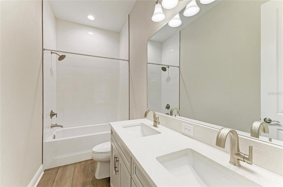 Furnished interior view inside a new home in Hidden Lakes, Brandon (Image 11).