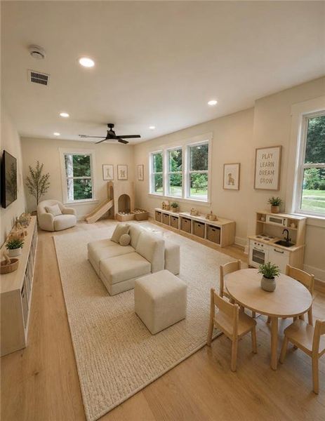 Furnished interior view inside a new home in , Peachtree Corners (Image 8).
