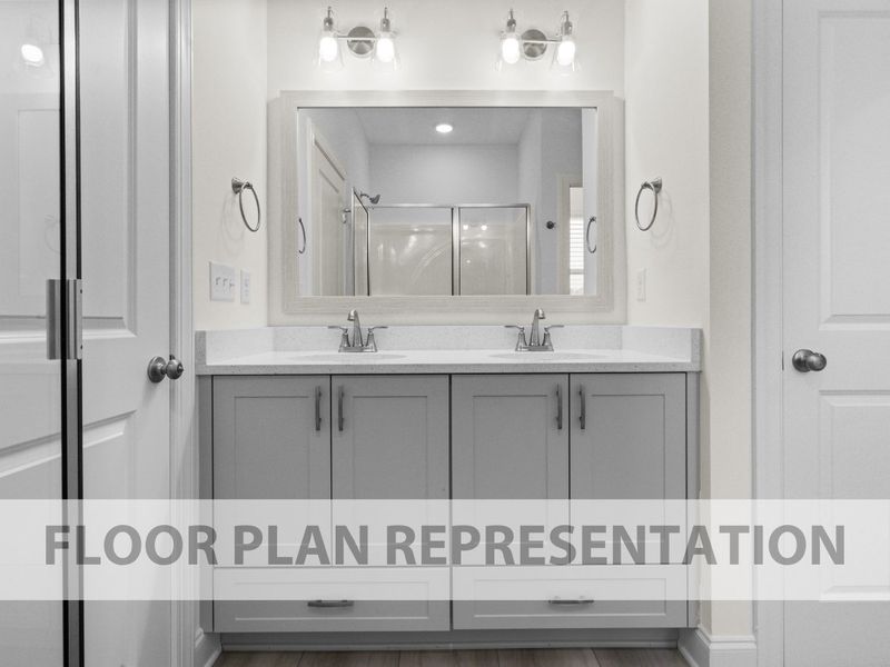 1570 Floor Plan Representation - Bathroom Layout 1570 Floor Plan Representation - Bathroom Layout