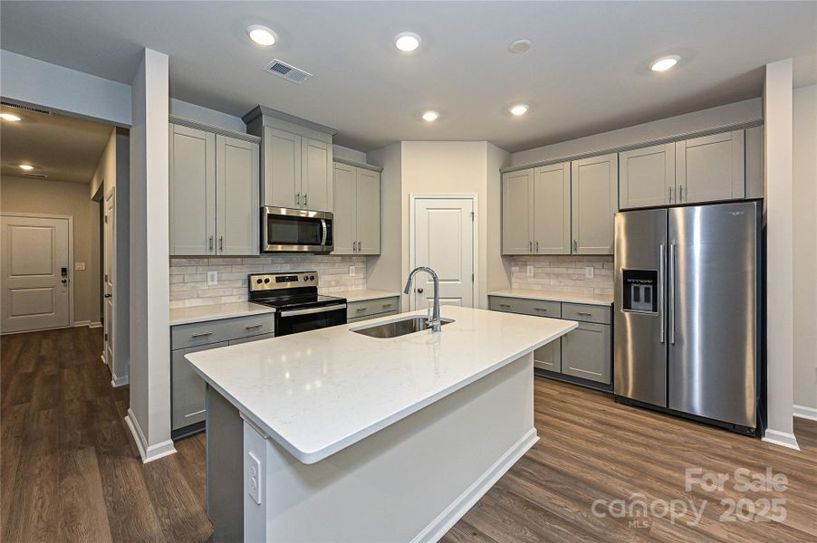 Furnished interior view inside a new home in Buffalo Ridge, Newton (Image 4).