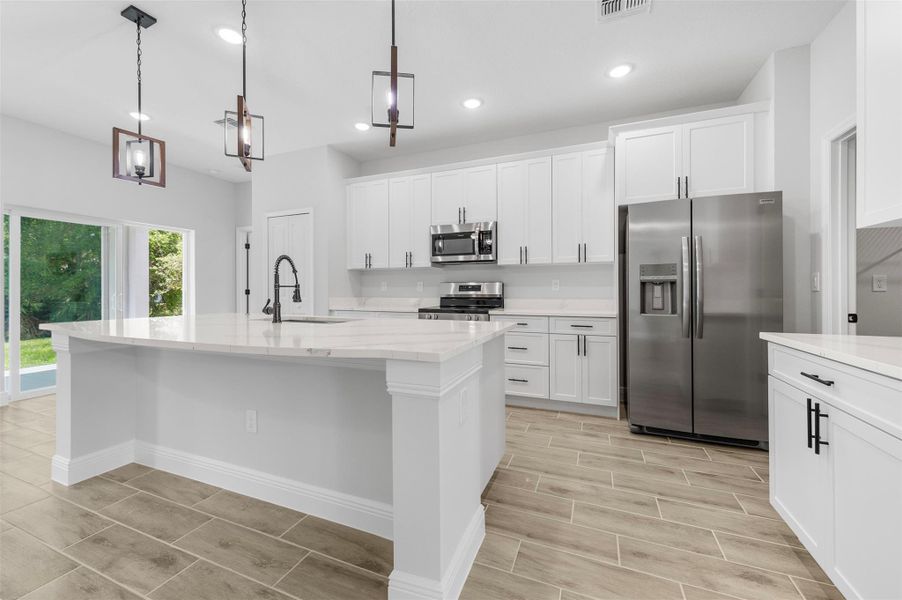 Furnished interior view inside a new home in , Vero Beach (Image 9).