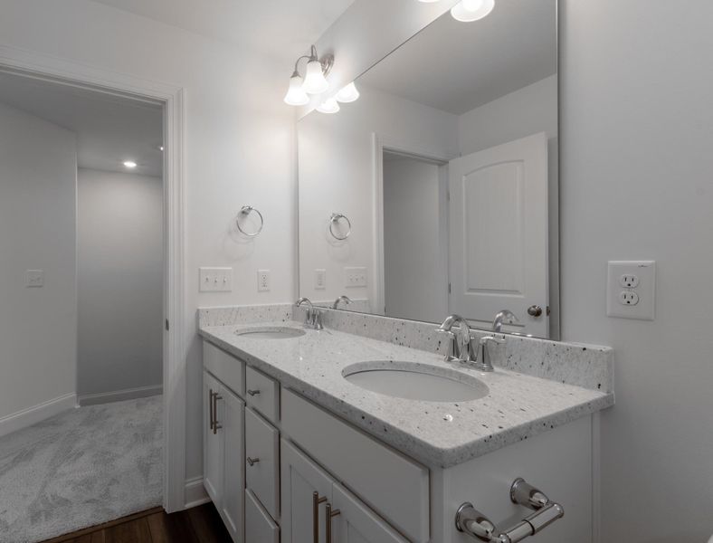 Furnished interior view inside a new home in Enclave at Traditions Townhomes, Wake Forest (Image 11).