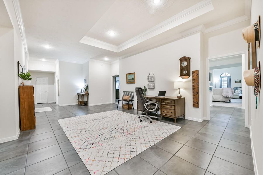 Furnished interior view inside a new home in , League City (Image 26).
