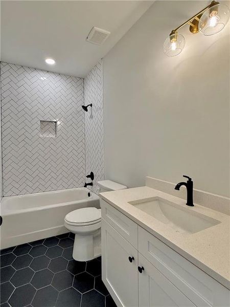 Furnished interior view inside a new home in , Rydal (Image 3).