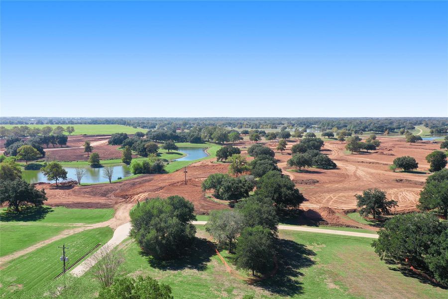 Site preparation for new homesites in Twinwood, Simonton (Image 12).
