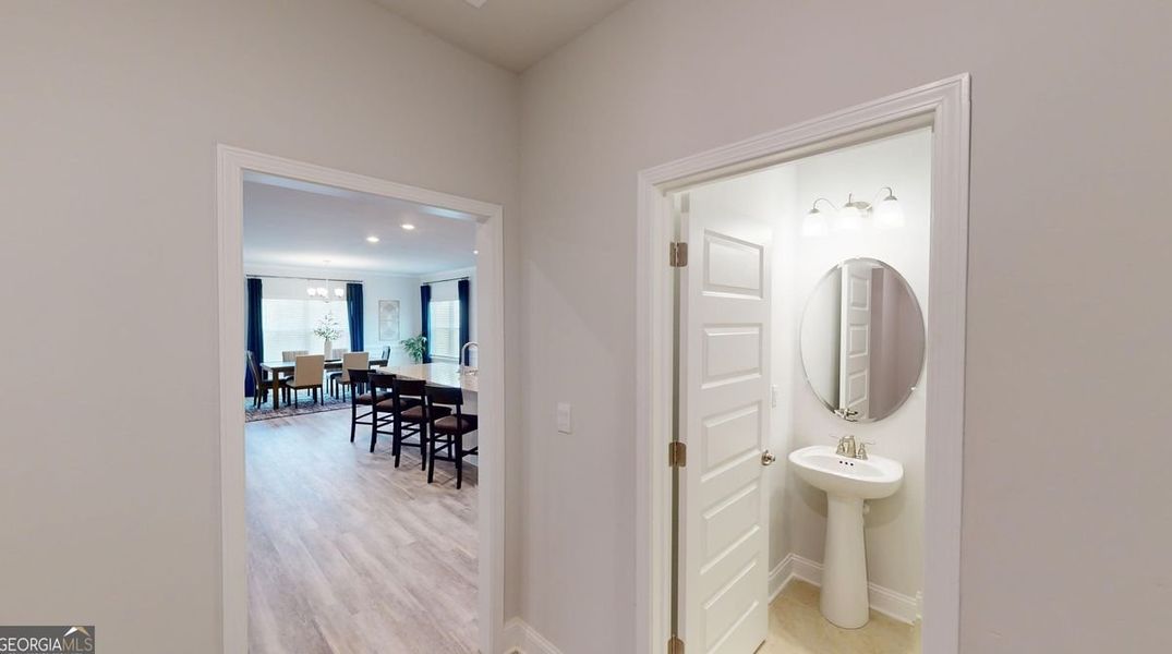 Furnished interior view inside a new home in Holliday Pass, Griffin (Image 12).