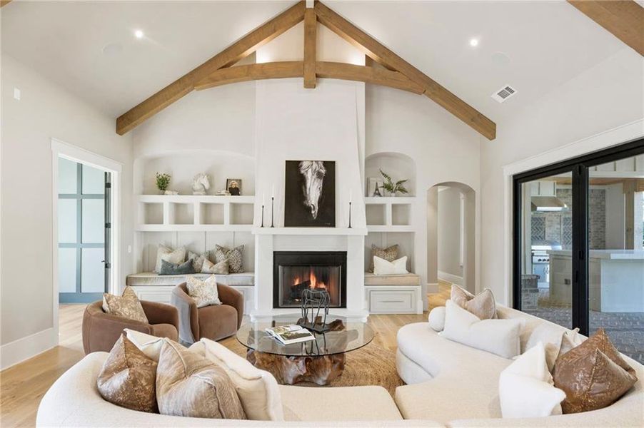 Furnished interior view inside a new home in , Alpharetta (Image 14).