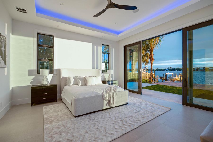 Furnished interior view inside a new home in , Lantana (Image 7).