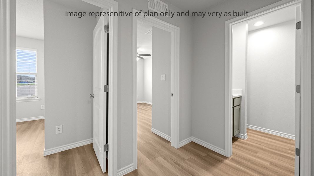 Spacious, unfurnished interior of a new home in King's Landing, Corpus Christi (Image 21).