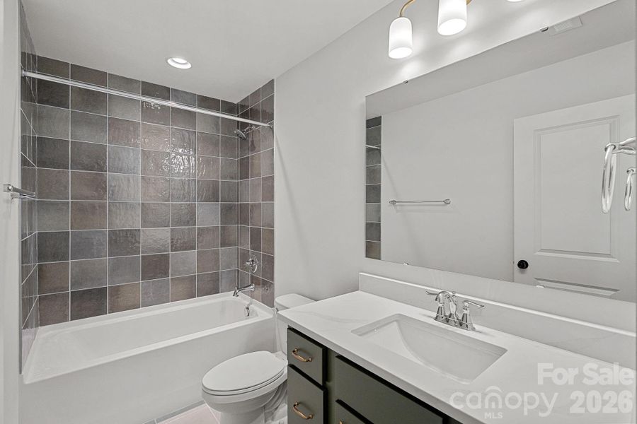 Furnished interior view inside a new home in , Charlotte (Image 9). Furnished interior view inside a new home in , Charlotte (Image 9).