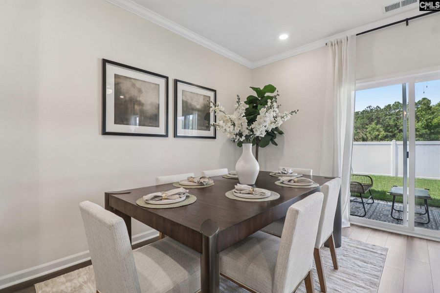 Furnished interior view inside a new home in Walker’s Trail, Lexington (Image 7).