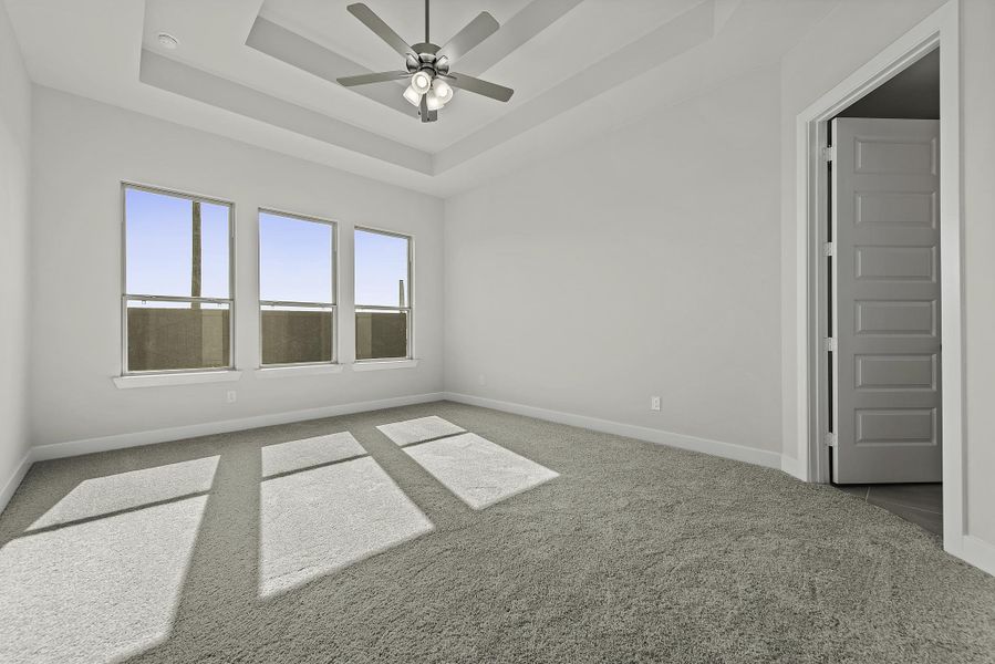 Representative unfurnished interior of a home built from the The Dalton by Westin Homes in Parmer Ranch - 60', Georgetown (Image 8).