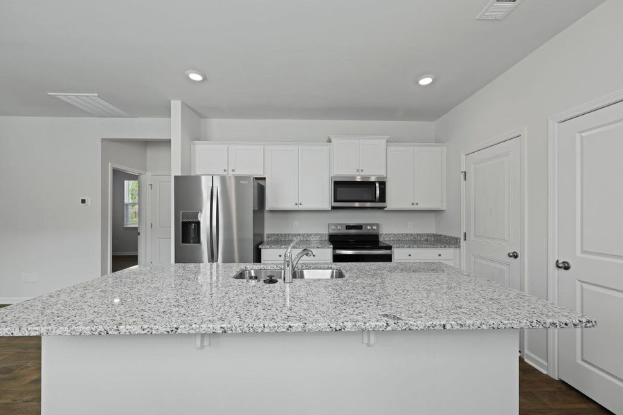 Furnished interior view inside a new home in The Oaks at Center Station, Hollywood (Image 5).