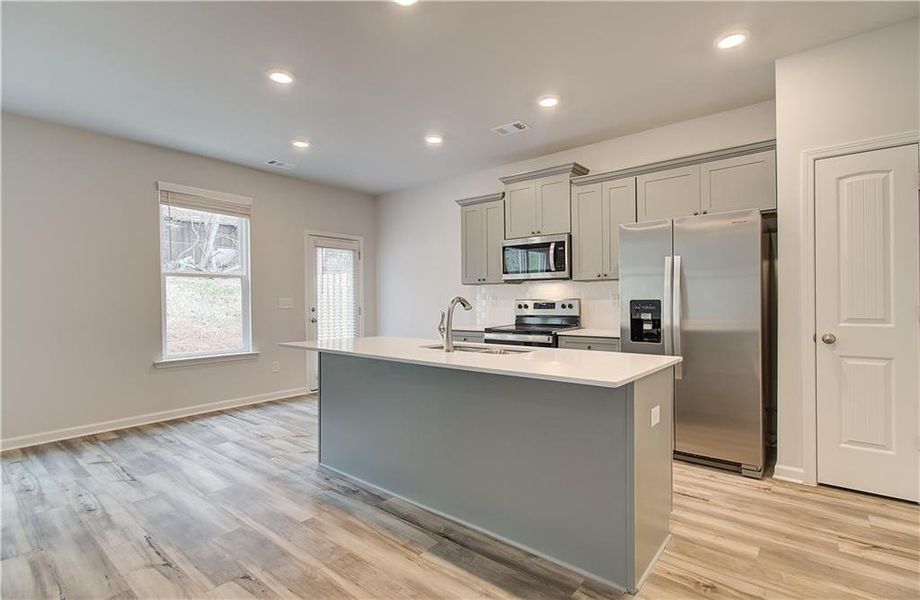 Furnished interior view inside a new home in Diamante, Stockbridge (Image 5).