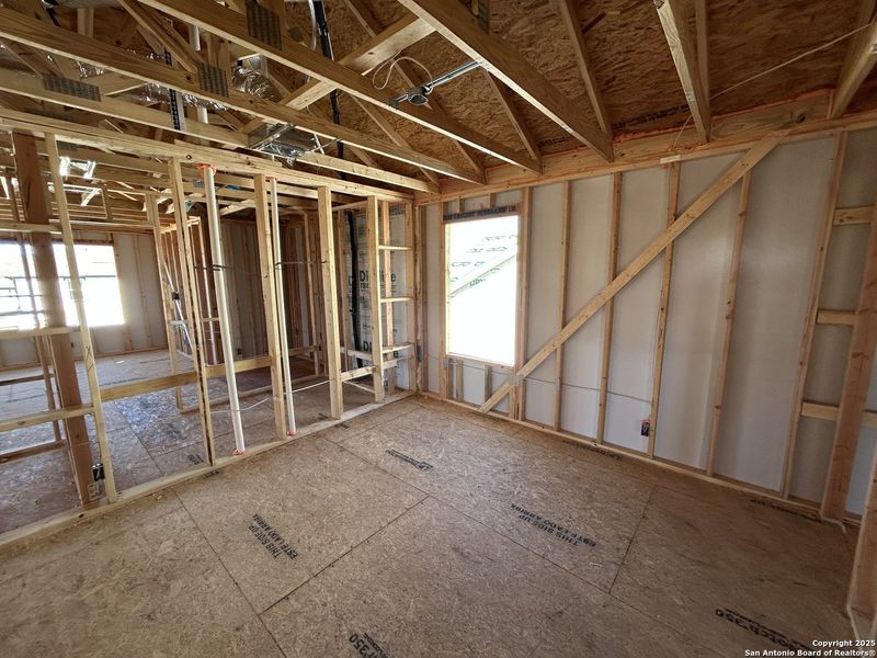 In-progress construction of a new home in Meadows at Hennersby Hollow 40's, San Antonio, TX (Image 19). In-progress construction of a new home in Meadows at Hennersby Hollow 40's, San Antonio, TX (Image 19).