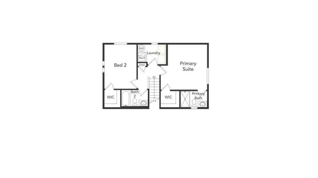 2D floor plan layout of this home in Thompson River Ranch, Johnstown, CO (Image 4). 2D floor plan layout of this home in Thompson River Ranch, Johnstown, CO (Image 4).