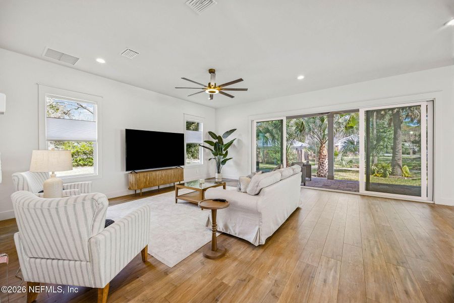 Furnished interior view inside a new home in , Fernandina Beach (Image 17).