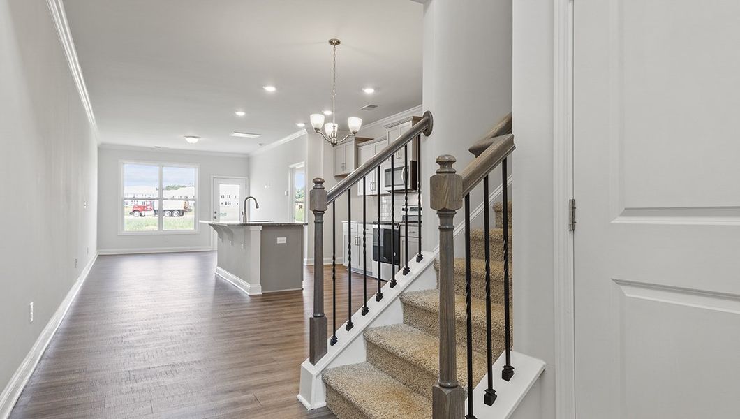 Spacious, unfurnished interior of a new home in Pleasant Grove, Weaverville (Image 7).