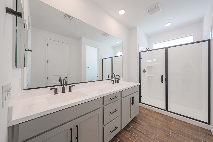 Furnished interior view inside a new home in Pinnacle at San Tan Heights, San Tan Valley (Image 6).