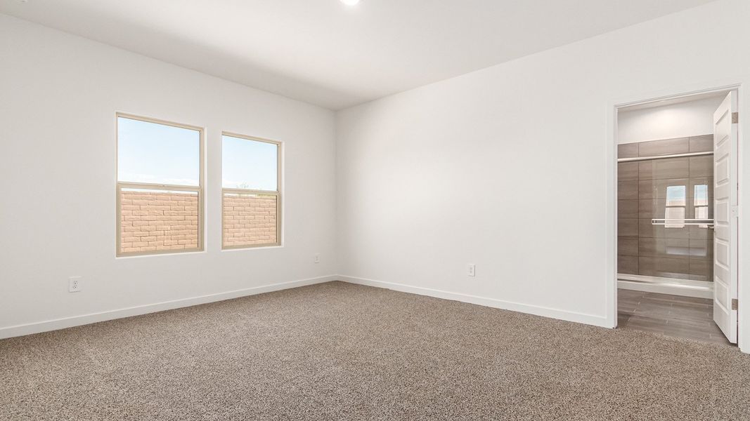 Representative unfurnished interior of a home built from the Baxter by D.R. Horton in The Oasis at Rocking K, Vail (Image 29).