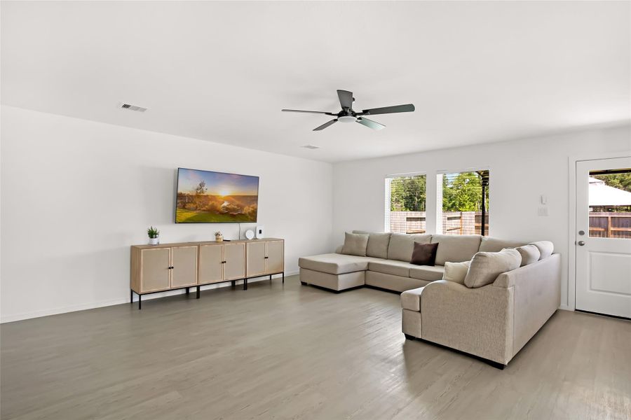 Family room.