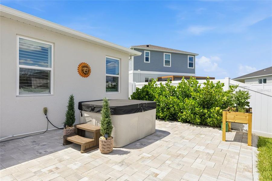 Exterior details and patio area of a home in , Parrish (Image 4).