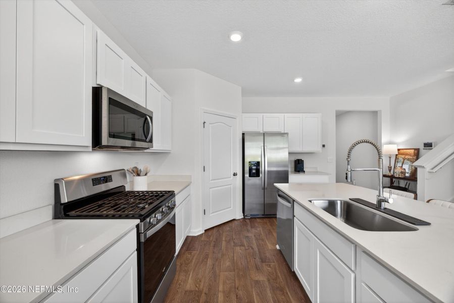 Furnished interior view inside a new home in Entrada, St. Augustine (Image 11).