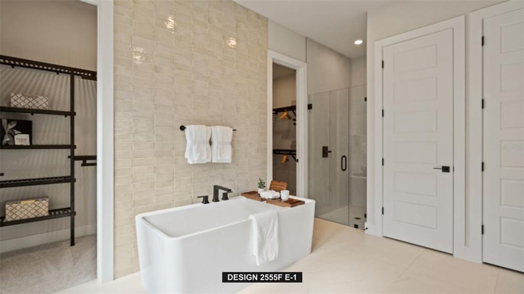 Furnished interior view inside a new home in Sanctuary at Seaire, Parrish (Image 9).