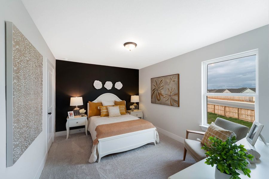 Representative furnished interior of a home built from the Rio Grande by CastleRock Communities in Lone Oak, San Antonio (Image 31).